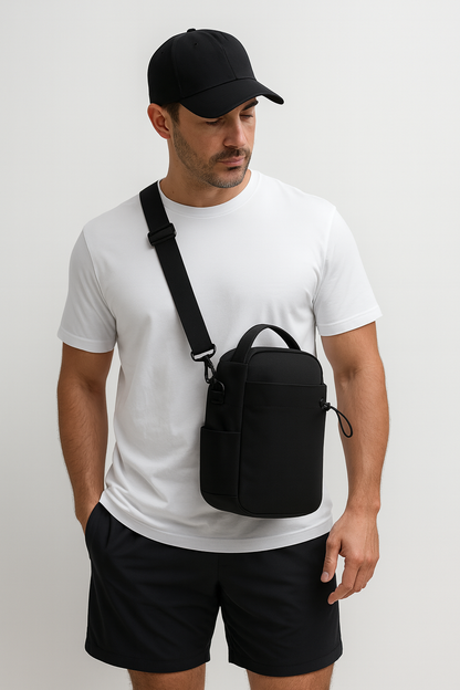 2025 New Magnetic Water Bottle Pouch Bag Gym-Specific Water Cup Holder with Strong Magnet for Outdoor Sports Cup Holder Bag