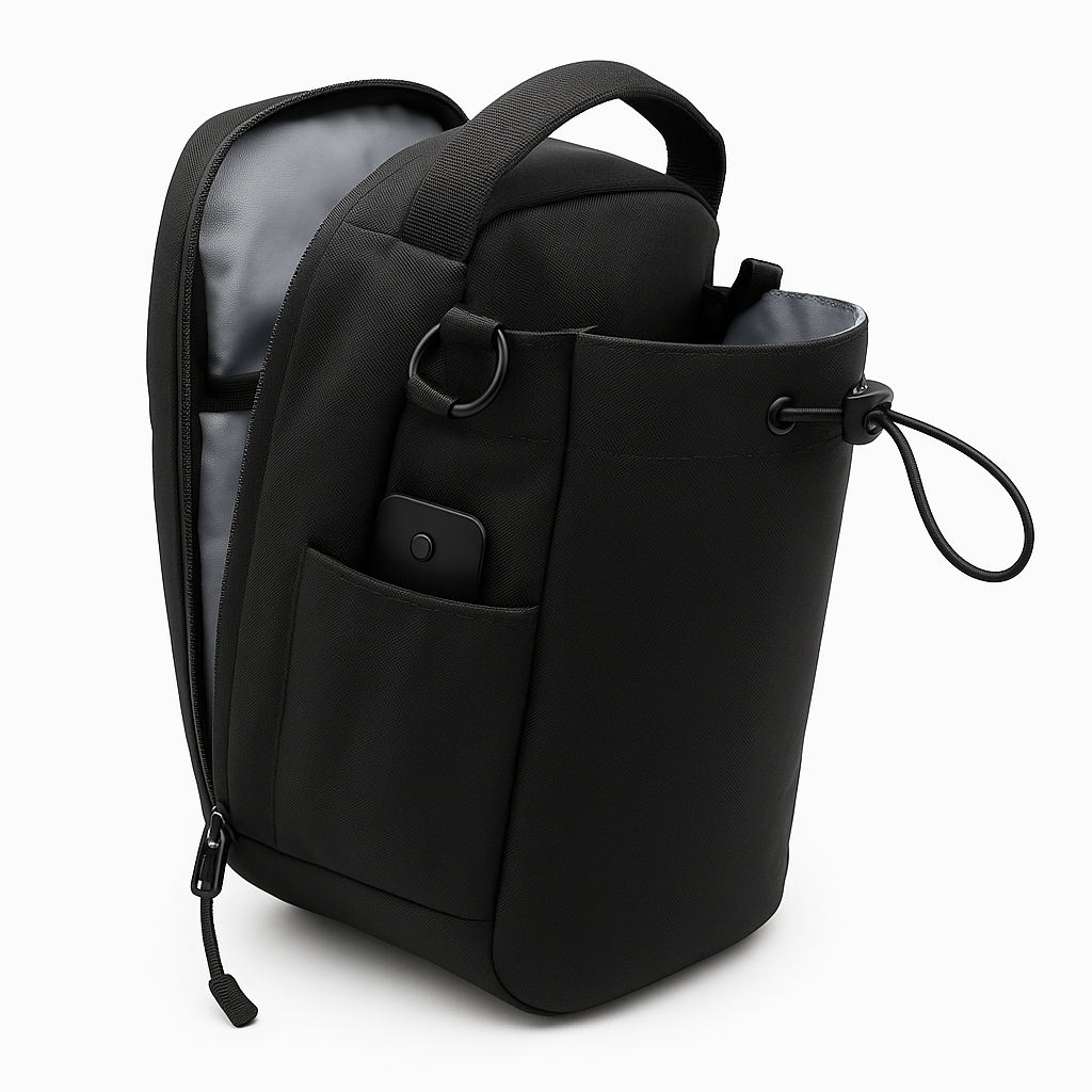 2025 New Magnetic Water Bottle Pouch Bag Gym-Specific Water Cup Holder with Strong Magnet for Outdoor Sports Cup Holder Bag